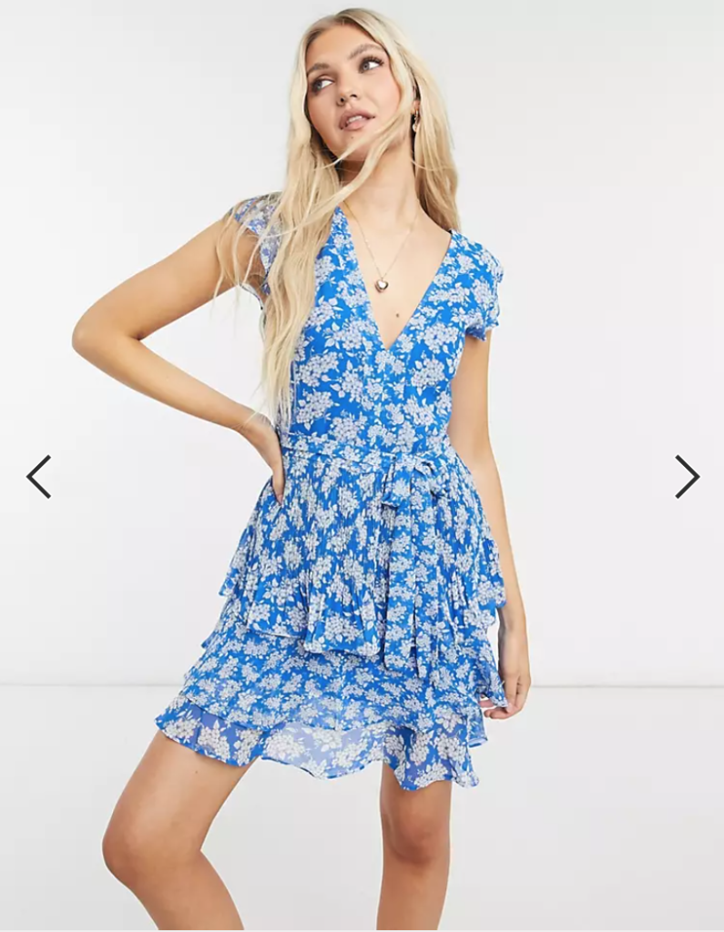 Asos Floral Dress, Asos Flower Dress, floral print long frocks,&nbsp;floral print frocks for ladies,&nbsp;colourful floral dress,&nbsp;printed short frock,&nbsp;floral colour dress,&nbsp;floral wrap tea dress,&nbsp;floral print short frocks,&nbsp;floral print dresses online, trendy floral printed dresses for summer, cuter floral printed dresses for summer,&nbsp;