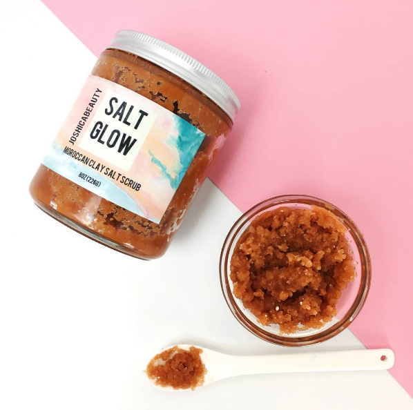 Joshica Beauty Rose Scrub, Black Owned Beauty Products, Black Owned Cosmetics, Black Owned Makeup Brands, Beauty Products for Black women, Beauty products for african american women, #BlackGirlMagic, Skincare for black women, Skincare for dark skin, Black owned skin care products, how to care for african american skin, summer skin care for african american women, Black Girl Glow