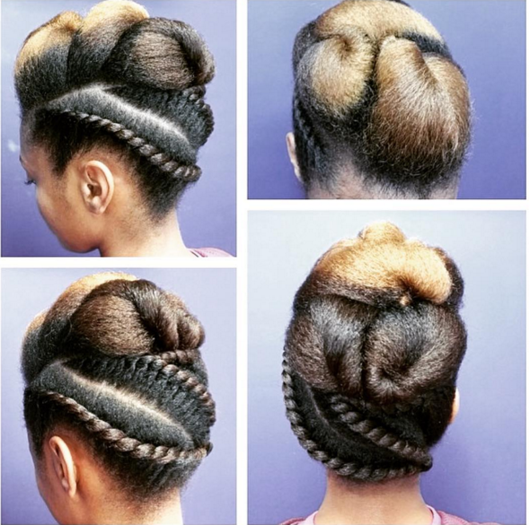 Natural Hair Updo, Hairstyles for natural hair, hairstyles for naturally curly hair, black updo hairstyles, updo hairstyles for black hair, updo hairstyles for natural hair, natural updo hairstyles, natural hair hairstyles, natural curly hairstyles, natural hairstyle updo, protective hairstyles for black women, protective hairstyles for natural black hair, protective natural hairstyle, easy protective styles for natural hair, easy protective styles, easy protective hairstyles, Tamika Fletcher, Natural Hair Blogger, Natural Hair Bloggers, Black Bloggers, Houston Bloggers, Natural Resources Hair Salon