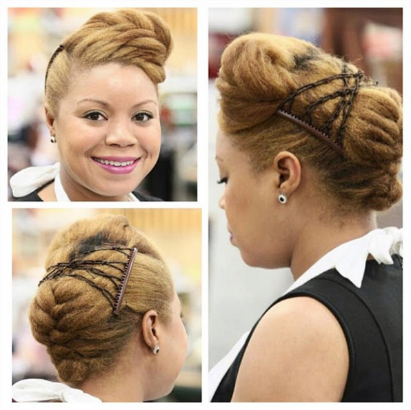 Natural Hair Updo, Hairstyles for natural hair, hairstyles for naturally curly hair, black updo hairstyles, updo hairstyles for black hair, updo hairstyles for natural hair, natural updo hairstyles, natural hair hairstyles, natural curly hairstyles, natural hairstyle updo, protective hairstyles for black women, protective hairstyles for natural black hair, protective natural hairstyle, easy protective styles for natural hair, easy protective styles, easy protective hairstyles, Tamika Fletcher, Natural Hair Blogger, Natural Hair Bloggers, Black Bloggers, Houston Bloggers, Natural Resources Hair Salon