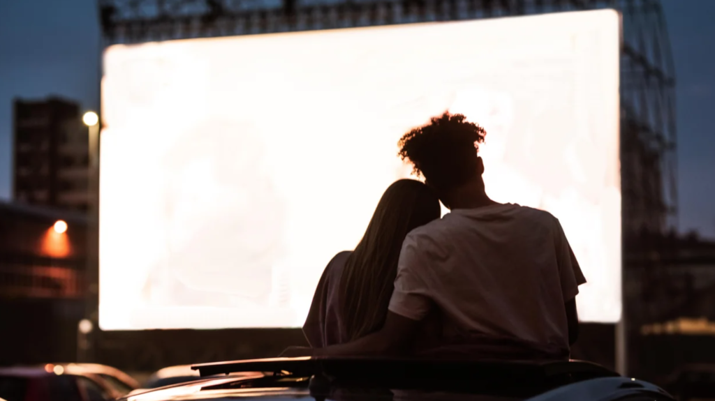 Valentine's Day Date Ideas Houston, What to do in Houston on Valentine's Day, Rooftop Cinema Club Houston